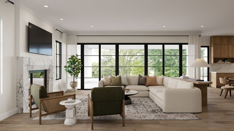 Online design Modern Living Room by Marine H. thumbnail