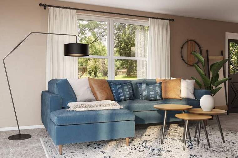 Diseño en línea Sala de estar Moderna por Samantha B. miniatura
