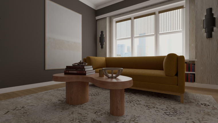 Online design Modern Living Room by Kayla T. thumbnail