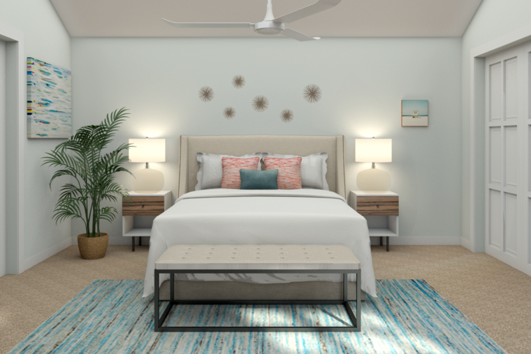 Online design Transitional Bedroom by Christine M. thumbnail