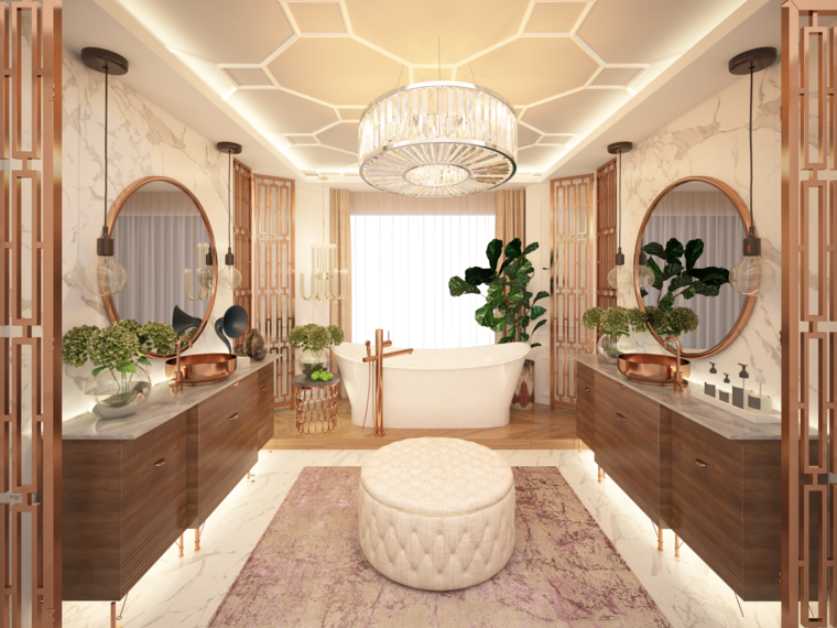 Online design Glamorous Bathroom by Atif N. thumbnail