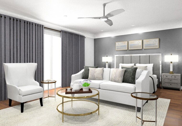 Online design Transitional Bedroom by Nor Aina M. thumbnail