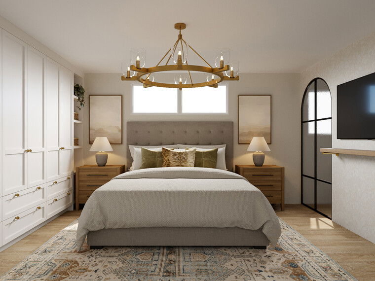 Online design Transitional Bedroom by Maya M. thumbnail