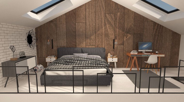 Online design Modern Bedroom by Lidija P. thumbnail