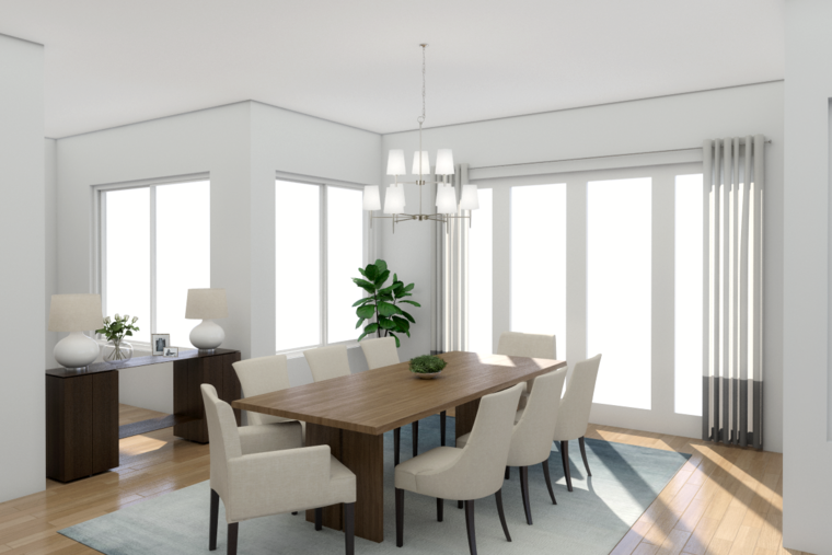 Online design Contemporary Dining Room by Picharat A.  thumbnail
