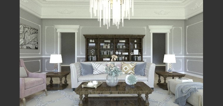 Online design Traditional Living Room by Charlene L. thumbnail