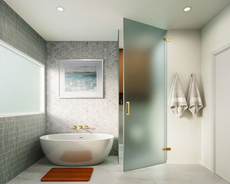 Online design Contemporary Bathroom by Nor Aina M. thumbnail