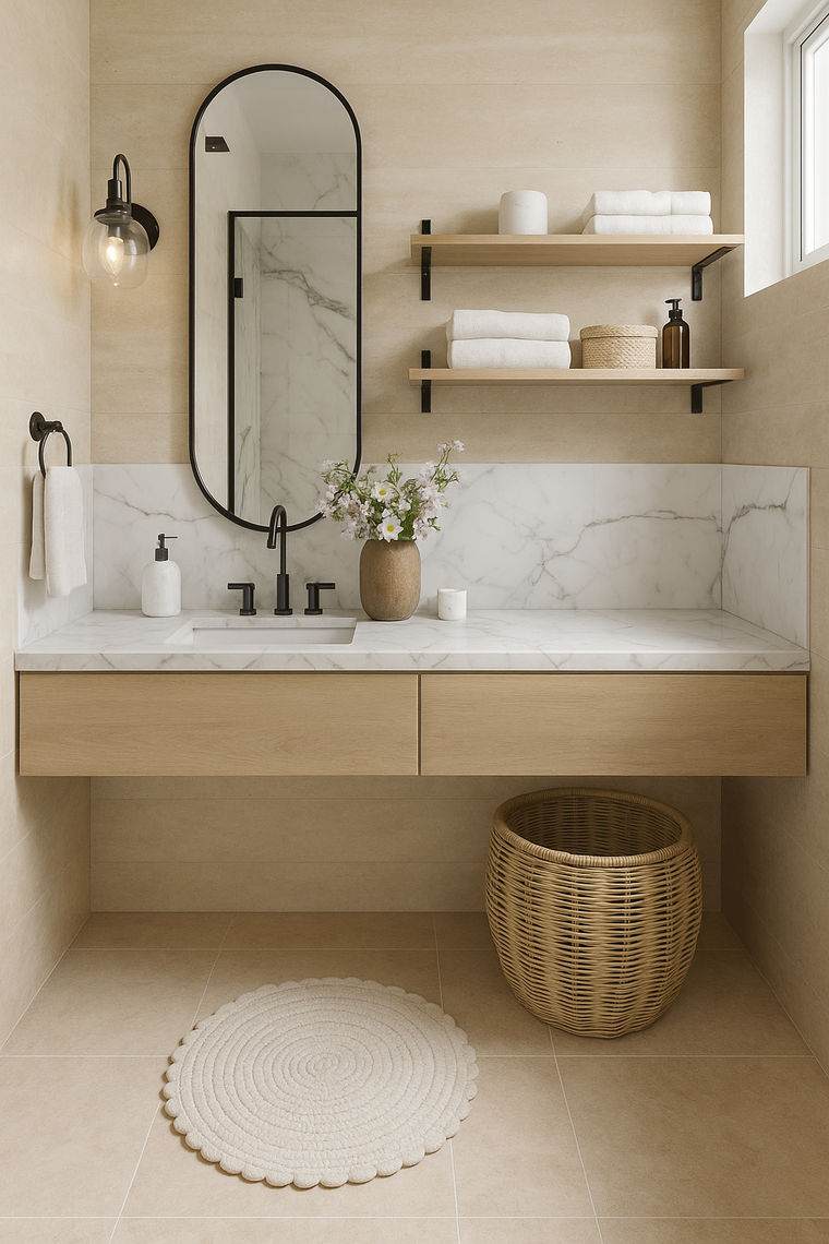 Online design Modern Bathroom by Marya W. thumbnail