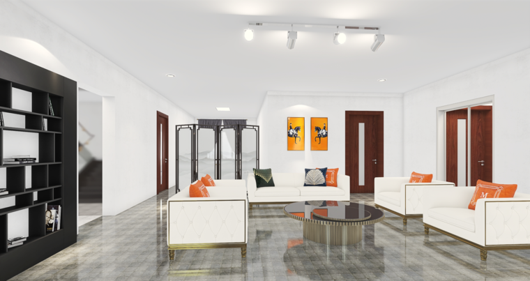 Online design Glamorous Living Room by Ibukun A. thumbnail