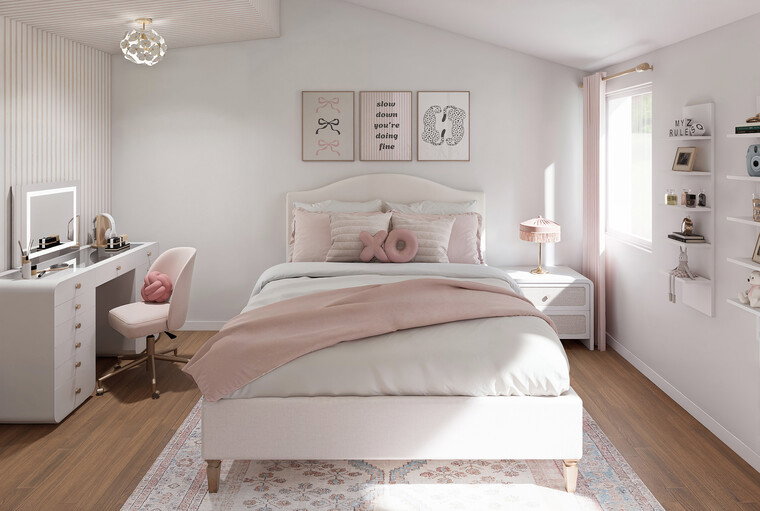 Online design Traditional Bedroom by Lara D. thumbnail