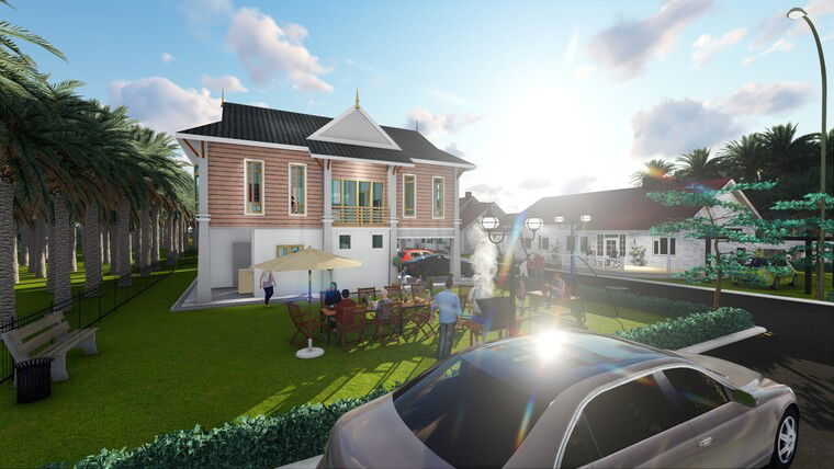 Online design Traditional Home Office by Fatehah N. thumbnail