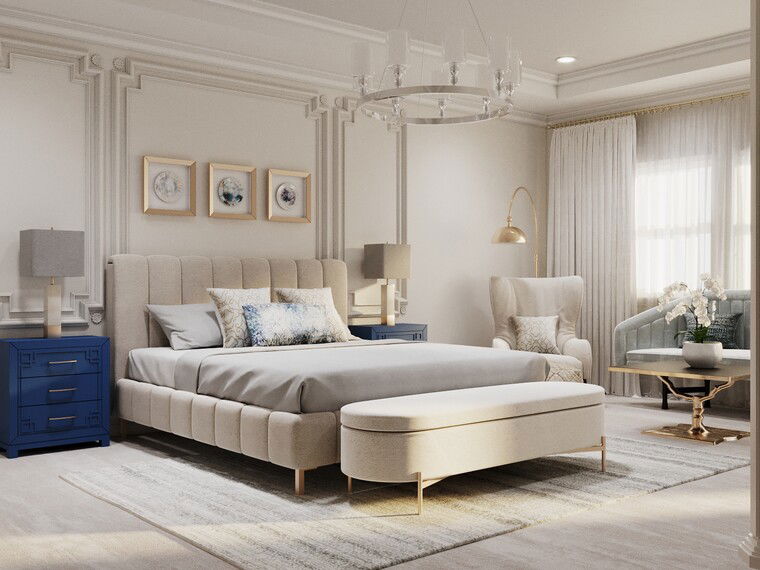 Online design Transitional Bedroom by Aida A. thumbnail