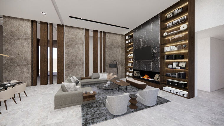 Diseño en línea Salón Glamuroso por Sara P. miniatura