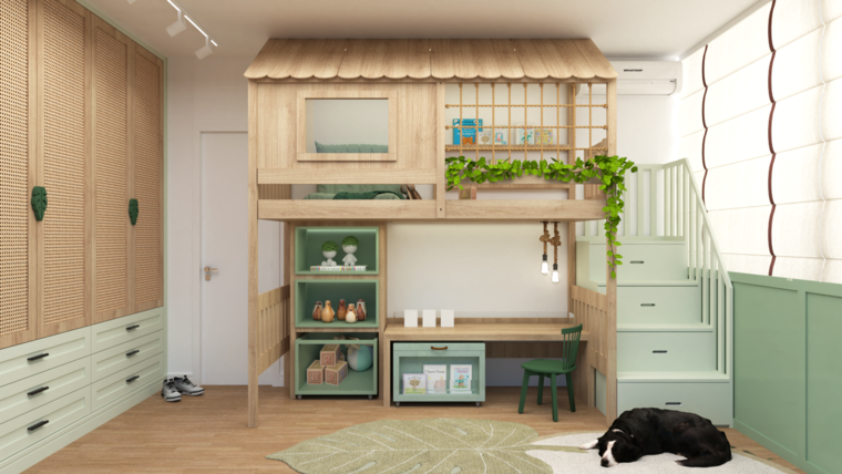 Online design Contemporary Kids Room by Barbara C. thumbnail