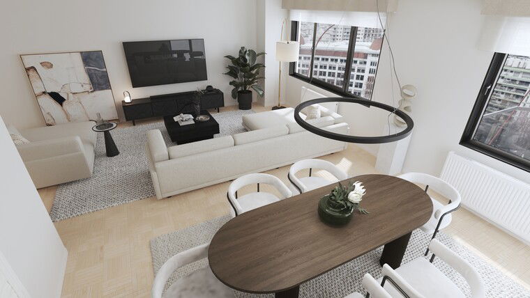 Diseño en línea Sala de estar moderna por Nikola P. miniatura