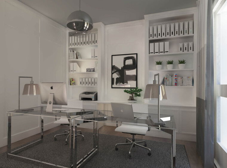Online design Contemporary Home Office by Eleni P thumbnail
