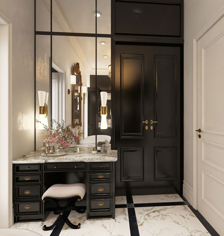 Online design Glamorous Bathroom by Kimberly K. thumbnail