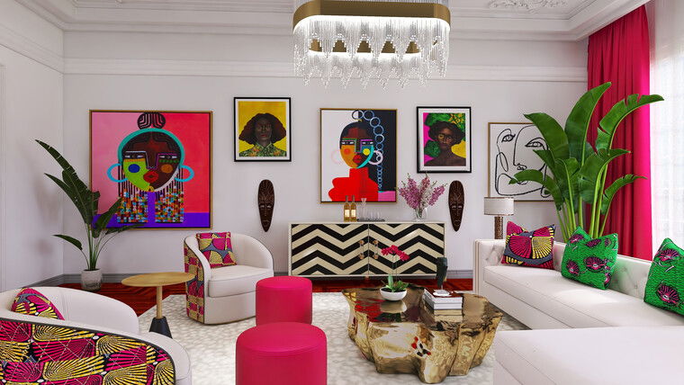 Online design Eclectic Living Room by Sierra G. thumbnail