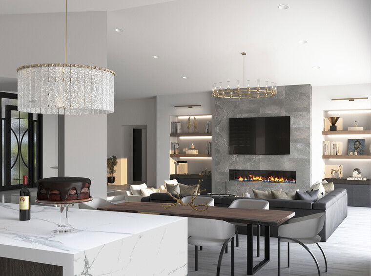 Online design Modern Living Room by Nathalie I. thumbnail