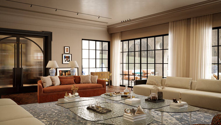 Online design Eclectic Living Room by Omnia A. thumbnail