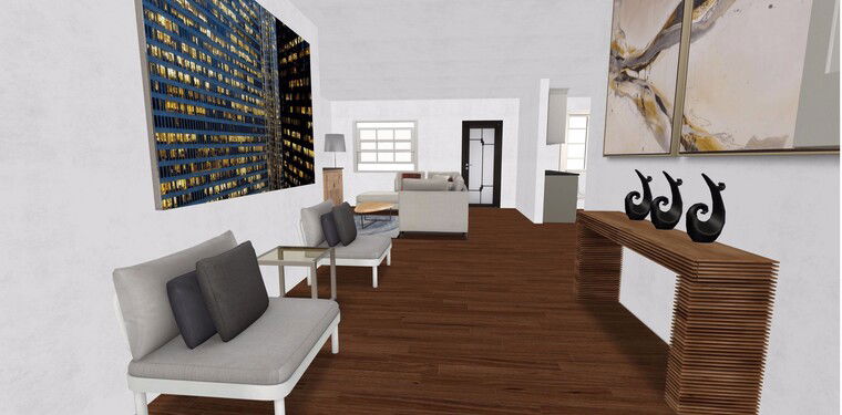 Online design Modern Hallway/Entry by Gargi K. thumbnail