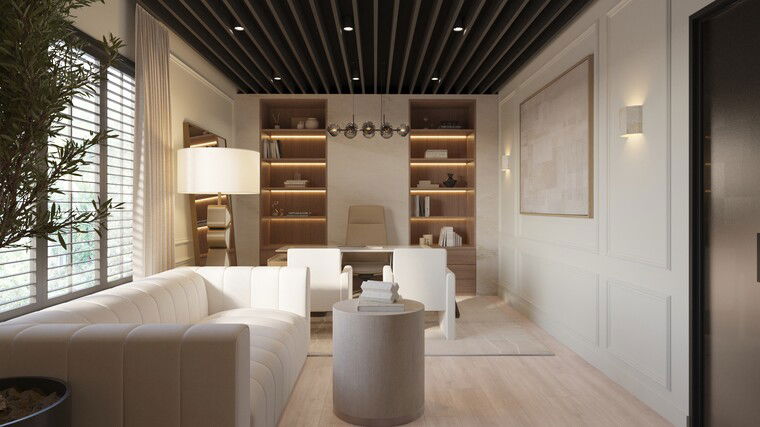 Online design Contemporary Home Office by Erika F. thumbnail