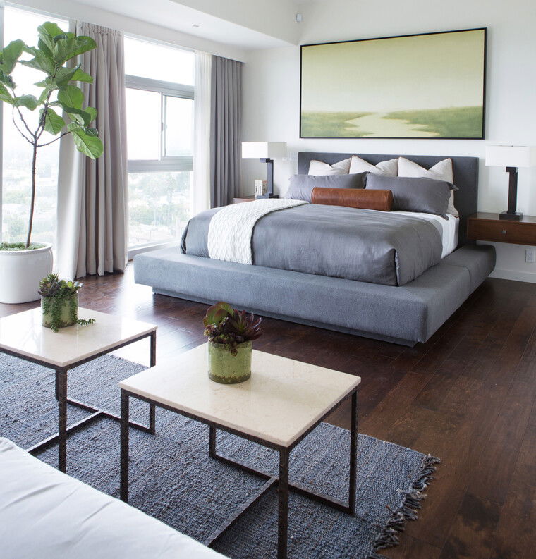 Online design Contemporary Bedroom by Lori D. thumbnail