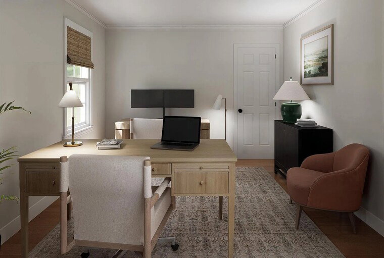 Online design Transitional Home Office by Ashley S. thumbnail