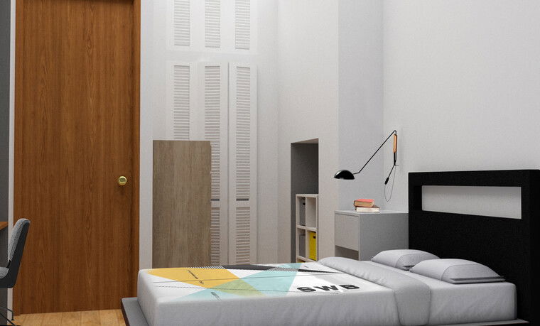Diseño en línea Dormitorio Contemporáneo por Danai G. miniatura