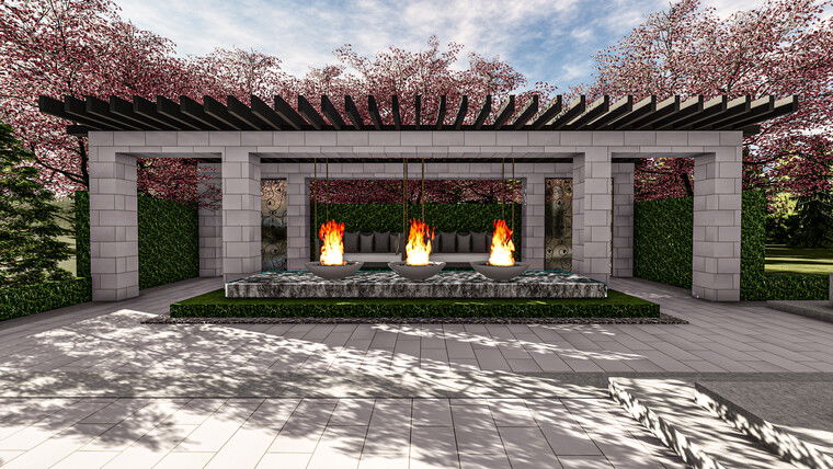 Online design Traditional Patio by Ana I. thumbnail