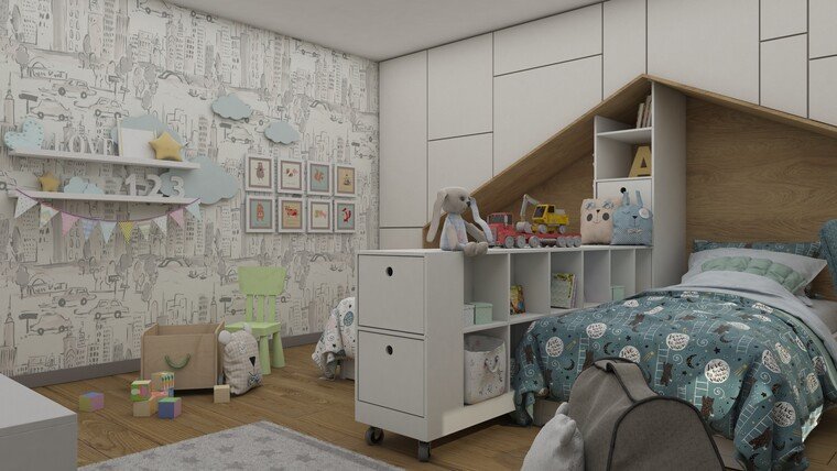 Online design Modern Kids Room by Irena P. thumbnail