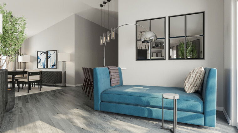 Online design Contemporary Living Room by Erika F. thumbnail