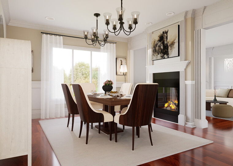 Online design Contemporary Dining Room by Nicholas M. thumbnail