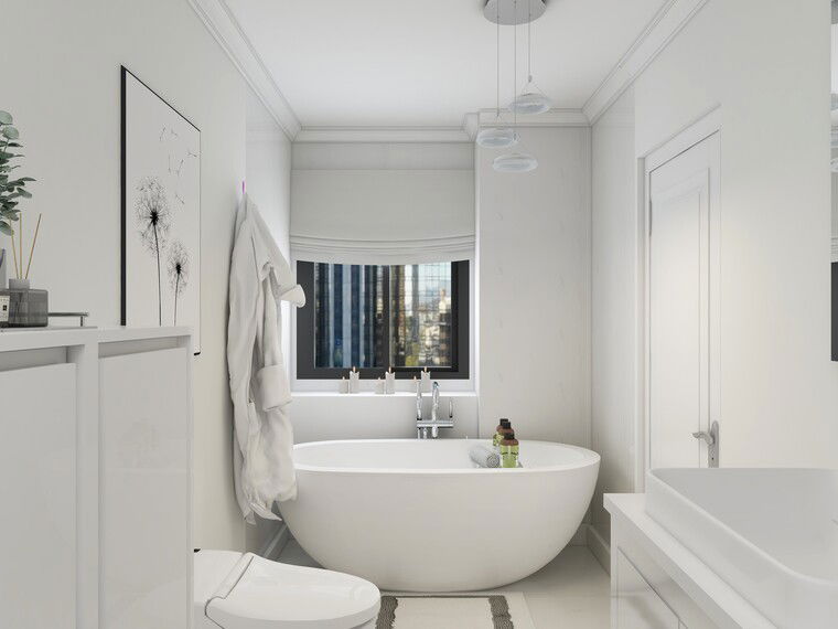 Online design Contemporary Bathroom by MayKan C. thumbnail