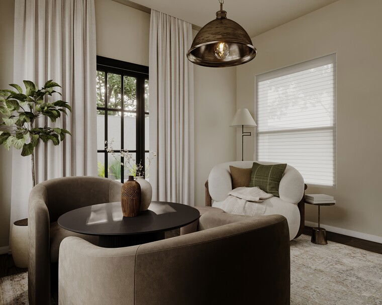 Online design Contemporary Living Room by Pateniah M. thumbnail