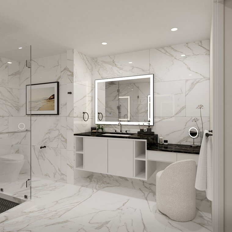 Online design Contemporary Bathroom by Ibrahim H. thumbnail