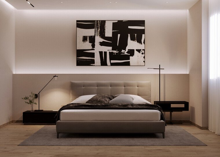 Online design Modern Bedroom by Ahmed S. thumbnail