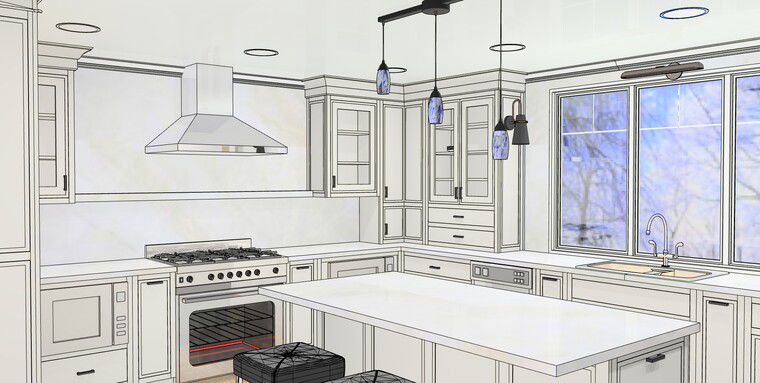 Online design Eclectic Kitchen by Jamie M. thumbnail