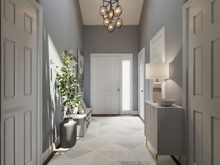 Online design Transitional Hallway/Entry by Casey H. thumbnail