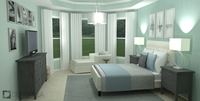 Online design Transitional Bedroom by Amber K. thumbnail