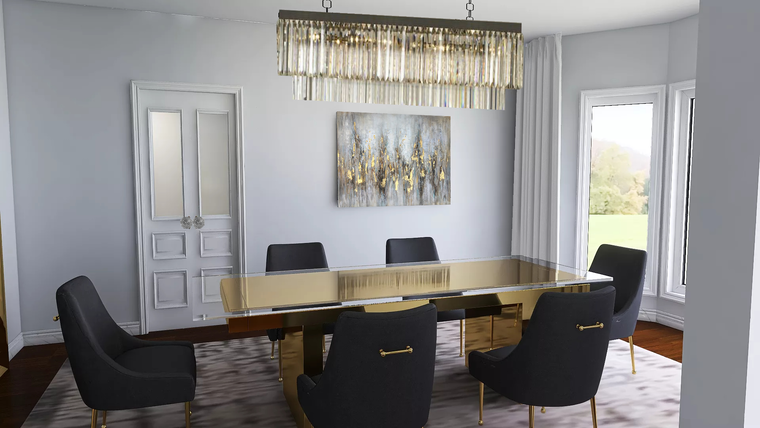 Online design Glamorous Dining Room by Morgan W. thumbnail