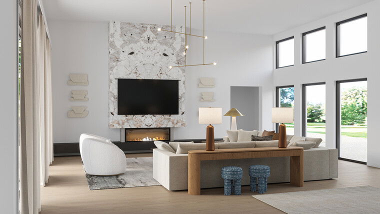 Online design Modern Living Room by Christina N. thumbnail