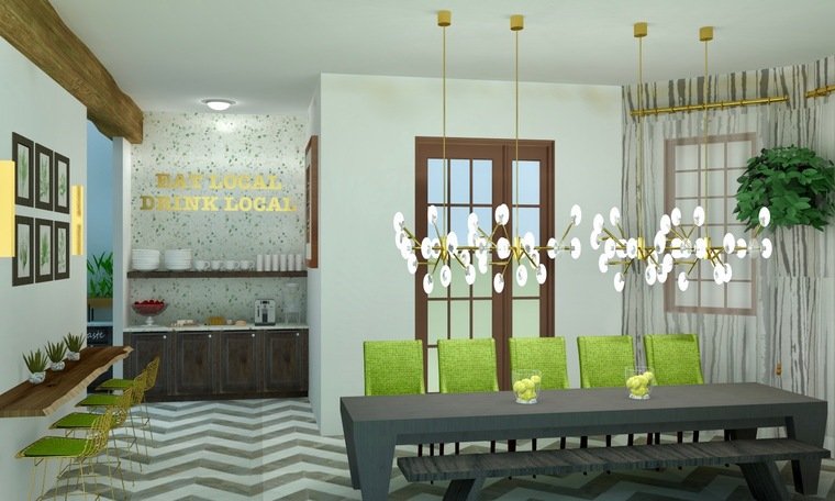 Online design Transitional Dining Room by Skyler G. thumbnail