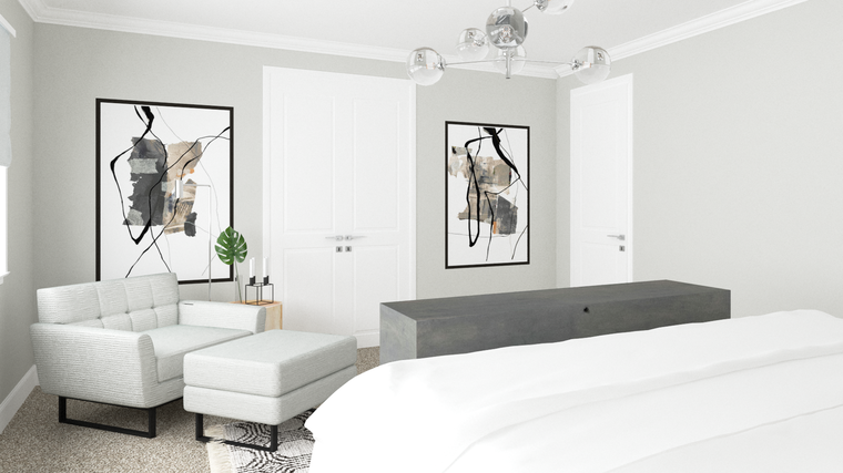 Online design Transitional Bedroom by Taron H. thumbnail