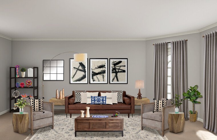 Online design Modern Living Room by Vladimir H. thumbnail