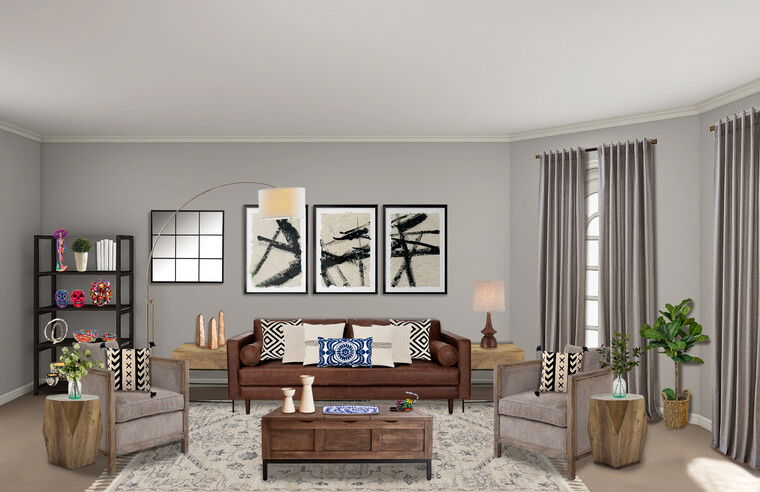 Online design Modern Living Room by Vladimir H. thumbnail