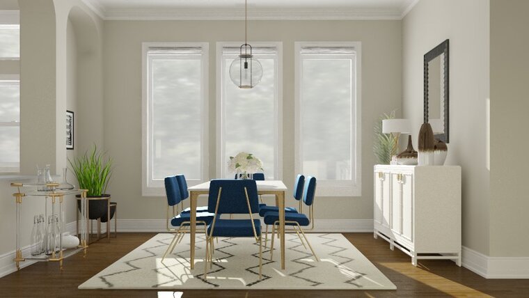 Online design Contemporary Dining Room by Katelin S. thumbnail