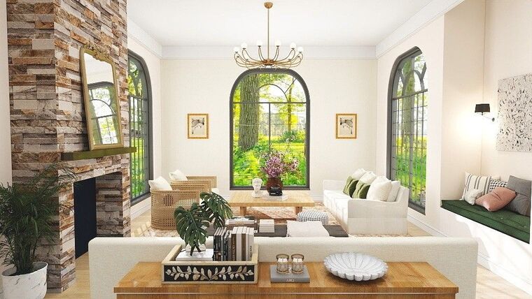 Online design Transitional Living Room by Ashley S. thumbnail