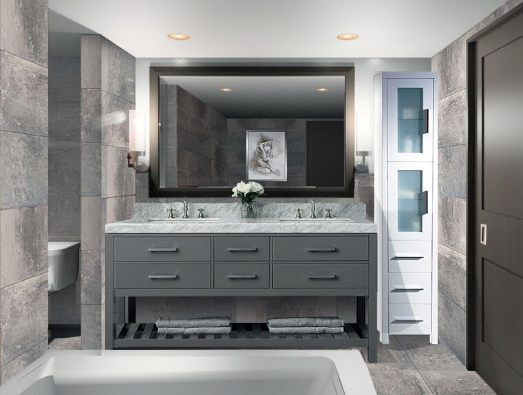 Online design Contemporary Bathroom by Pamela W. thumbnail