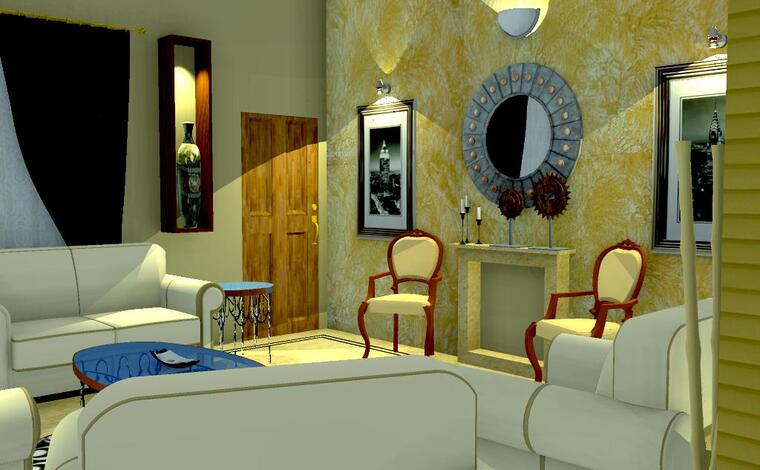 Online design Living Room by Muhammad H. thumbnail